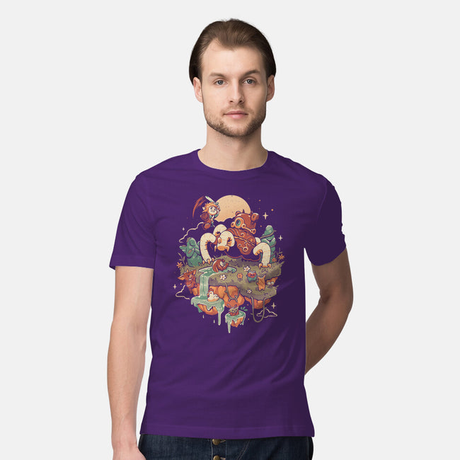 Legend Island-Mens-Premium-Tee-eduely