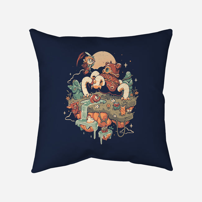 Legend Island-None-Removable Cover w Insert-Throw Pillow-eduely
