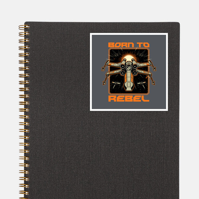 Space War Rebel-None-Glossy-Sticker-Studio Mootant