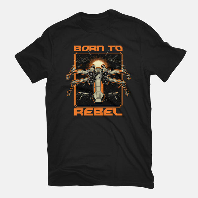 Space War Rebel-Mens-Basic-Tee-Studio Mootant