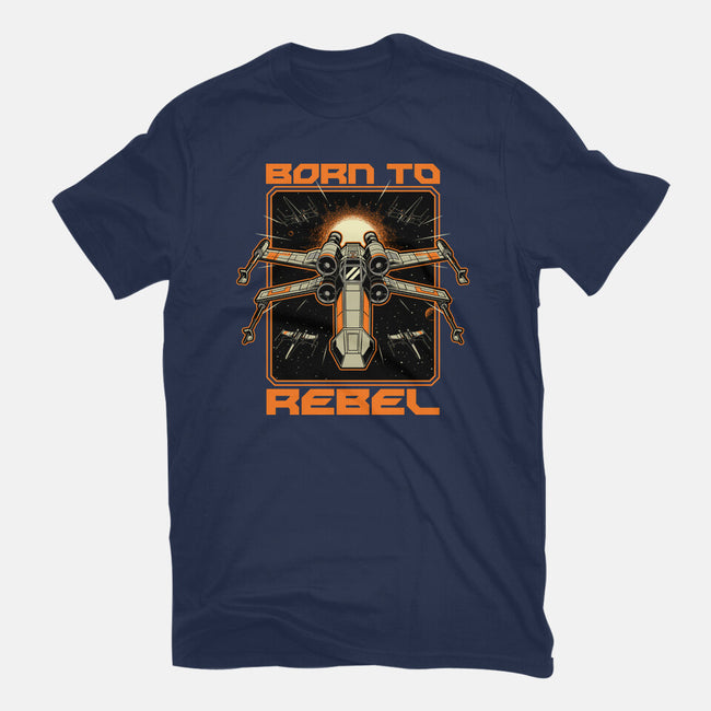 Space War Rebel-Womens-Basic-Tee-Studio Mootant