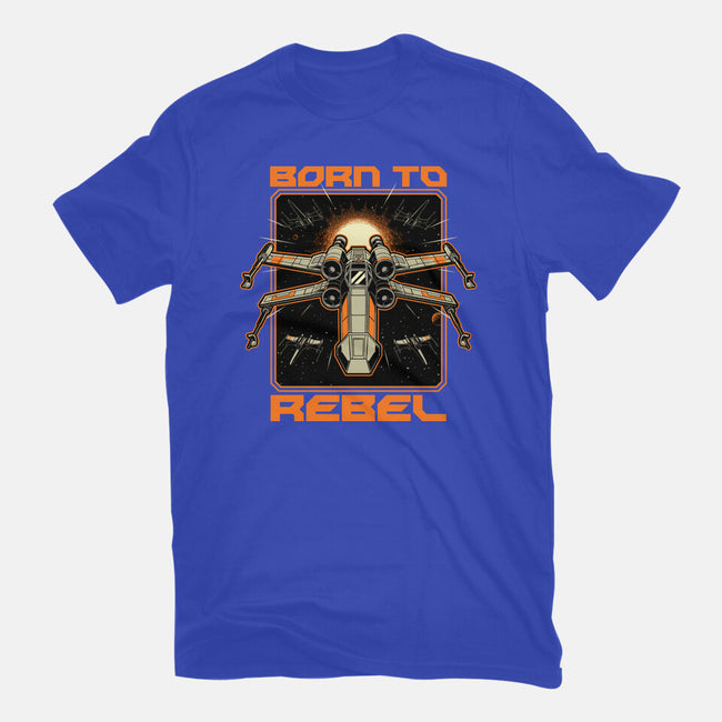 Space War Rebel-Womens-Basic-Tee-Studio Mootant