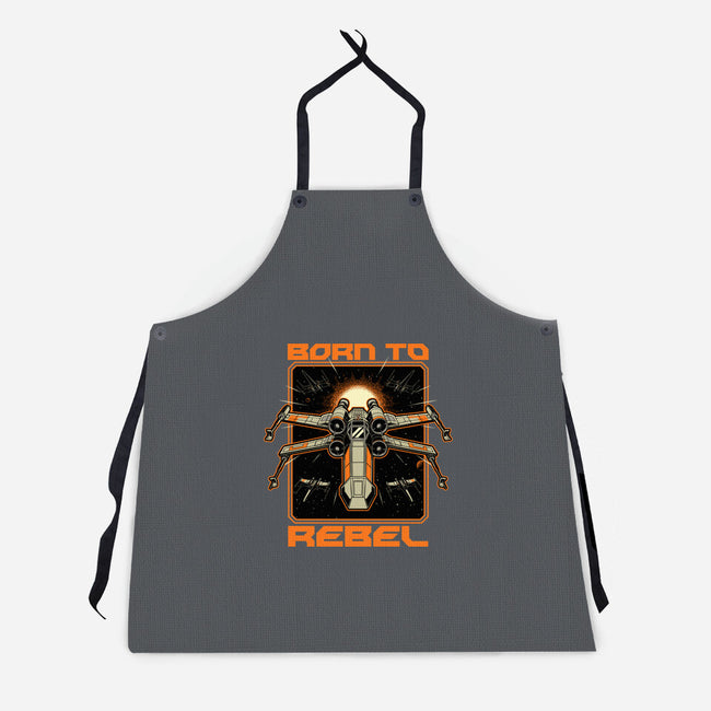 Space War Rebel-Unisex-Kitchen-Apron-Studio Mootant