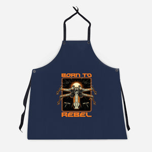 Space War Rebel-Unisex-Kitchen-Apron-Studio Mootant