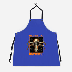 Space War Rebel-Unisex-Kitchen-Apron-Studio Mootant