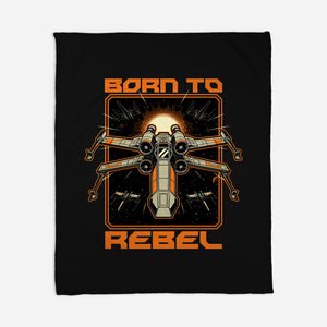 Space War Rebel-None-Fleece-Blanket-Studio Mootant
