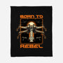 Space War Rebel-None-Fleece-Blanket-Studio Mootant