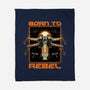 Space War Rebel-None-Fleece-Blanket-Studio Mootant