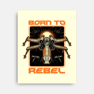 Space War Rebel-None-Stretched-Canvas-Studio Mootant