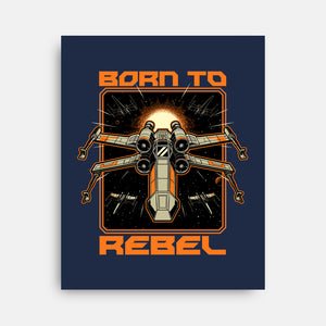 Space War Rebel-None-Stretched-Canvas-Studio Mootant