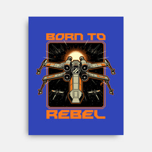Space War Rebel-None-Stretched-Canvas-Studio Mootant