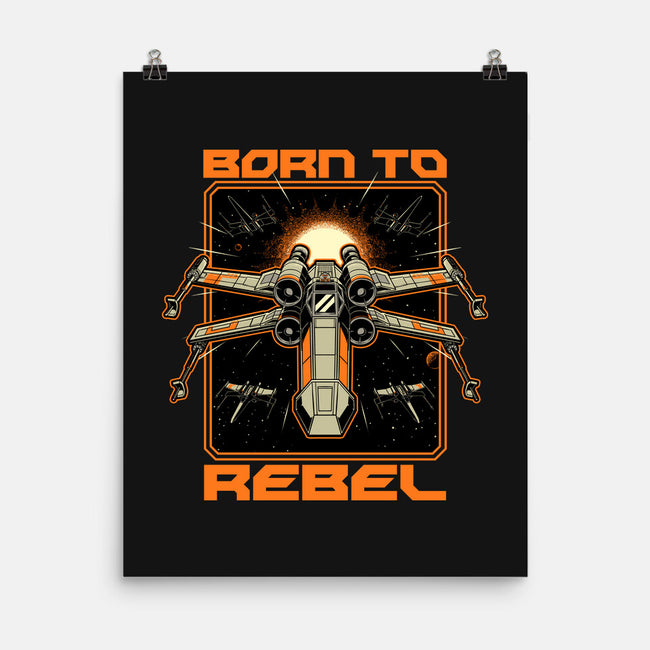 Space War Rebel-None-Matte-Poster-Studio Mootant