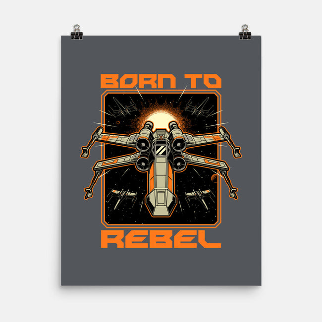 Space War Rebel-None-Matte-Poster-Studio Mootant