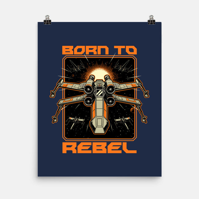 Space War Rebel-None-Matte-Poster-Studio Mootant