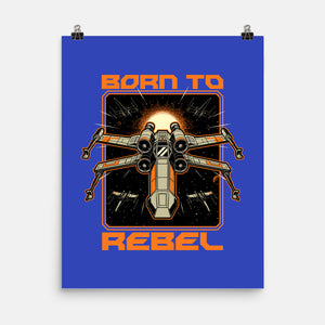 Space War Rebel-None-Matte-Poster-Studio Mootant
