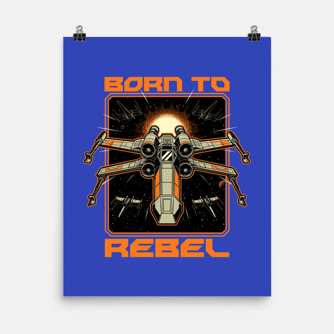 Space War Rebel-None-Matte-Poster-Studio Mootant