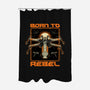 Space War Rebel-None-Polyester-Shower Curtain-Studio Mootant