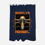 Space War Rebel-None-Polyester-Shower Curtain-Studio Mootant