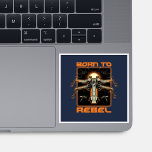 Space War Rebel-None-Glossy-Sticker-Studio Mootant