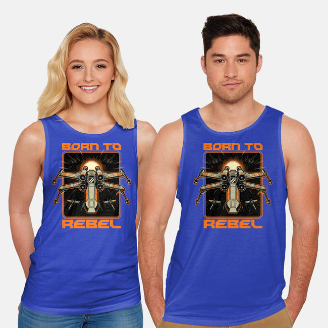 Space War Rebel-Unisex-Basic-Tank-Studio Mootant