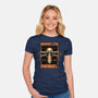 Space War Rebel-Womens-Fitted-Tee-Studio Mootant