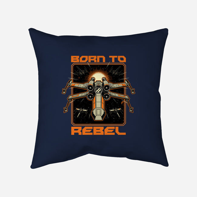 Space War Rebel-None-Removable Cover w Insert-Throw Pillow-Studio Mootant