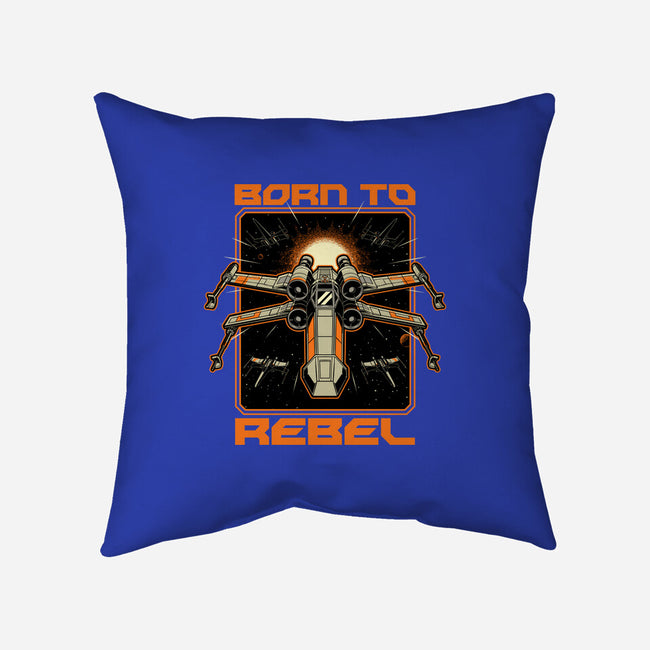 Space War Rebel-None-Removable Cover w Insert-Throw Pillow-Studio Mootant