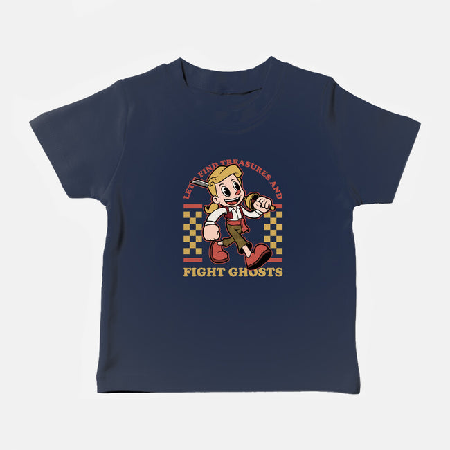 Game Mascot Monkey Pirate-Baby-Basic-Tee-Studio Mootant