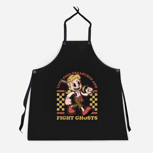 Game Mascot Monkey Pirate-Unisex-Kitchen-Apron-Studio Mootant