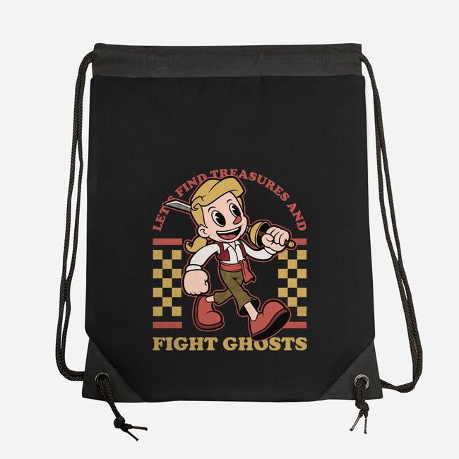 Game Mascot Monkey Pirate-None-Drawstring-Bag-Studio Mootant