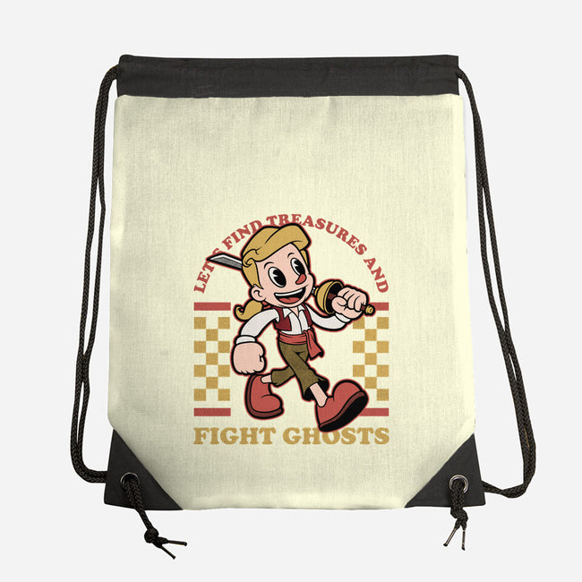 Game Mascot Monkey Pirate-None-Drawstring-Bag-Studio Mootant