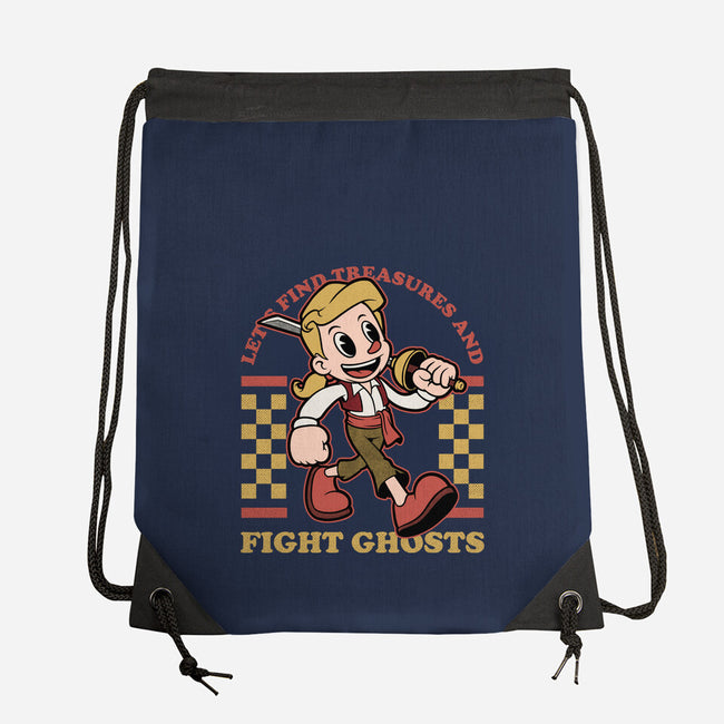 Game Mascot Monkey Pirate-None-Drawstring-Bag-Studio Mootant