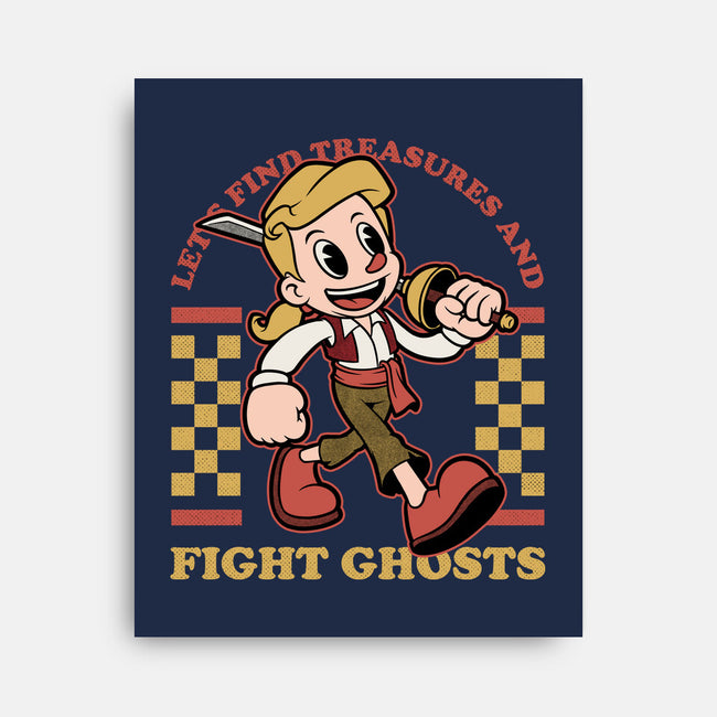 Game Mascot Monkey Pirate-None-Stretched-Canvas-Studio Mootant