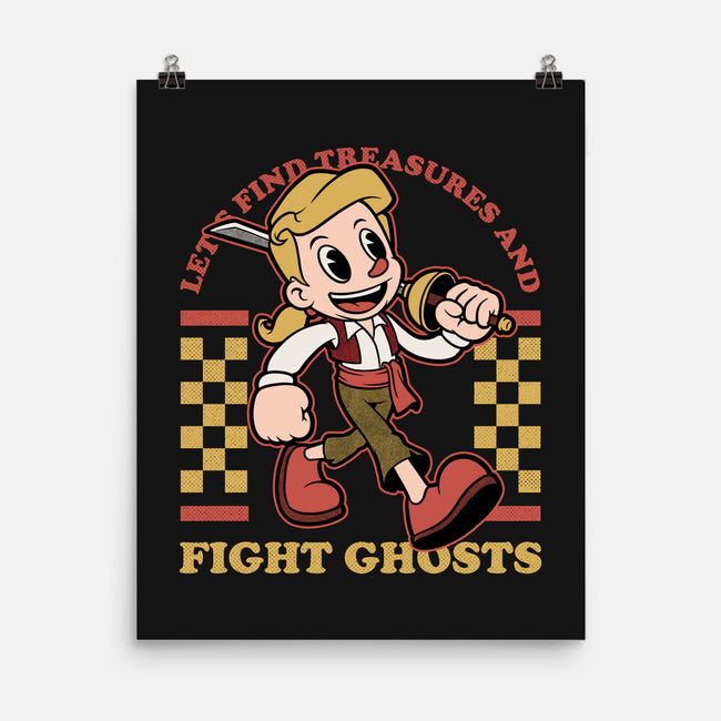 Game Mascot Monkey Pirate-None-Matte-Poster-Studio Mootant