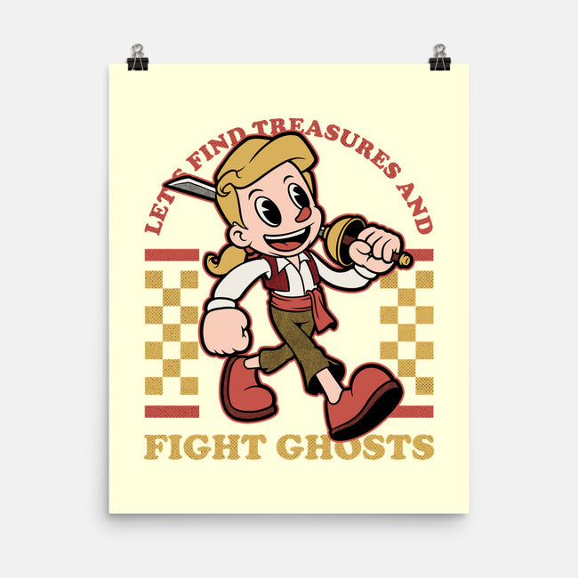 Game Mascot Monkey Pirate-None-Matte-Poster-Studio Mootant