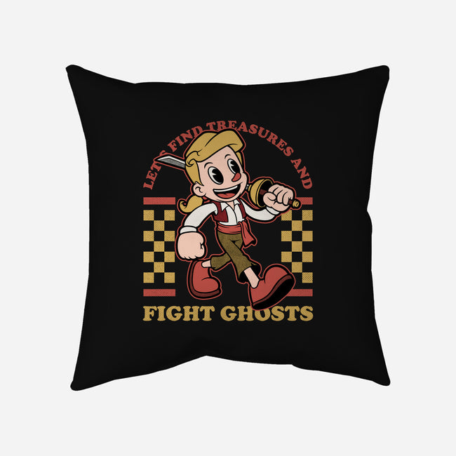 Game Mascot Monkey Pirate-None-Removable Cover w Insert-Throw Pillow-Studio Mootant