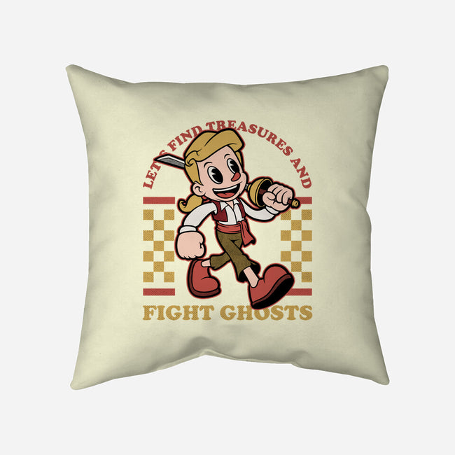 Game Mascot Monkey Pirate-None-Removable Cover w Insert-Throw Pillow-Studio Mootant