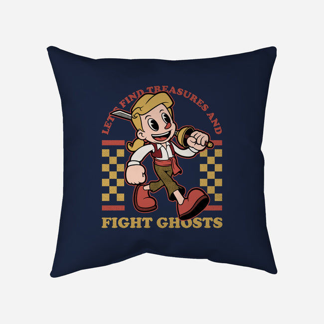 Game Mascot Monkey Pirate-None-Removable Cover w Insert-Throw Pillow-Studio Mootant