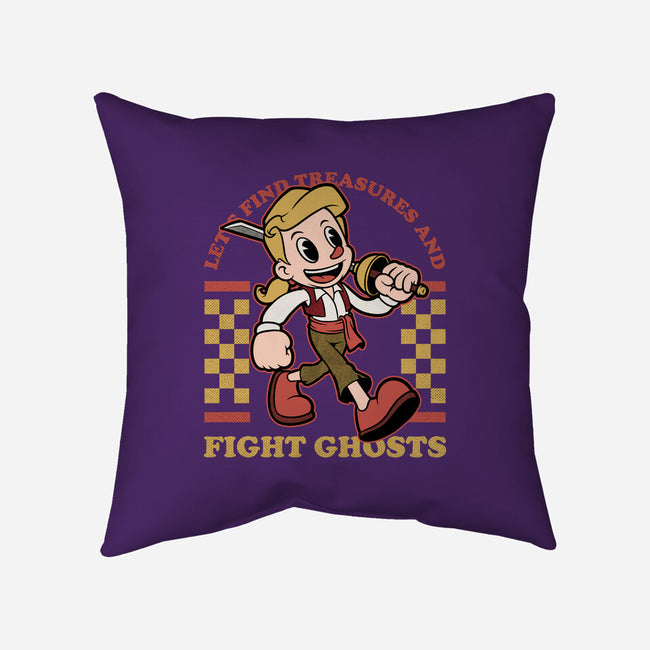 Game Mascot Monkey Pirate-None-Removable Cover w Insert-Throw Pillow-Studio Mootant