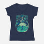 The Water Witch-Womens-V-Neck-Tee-Estudio Horta