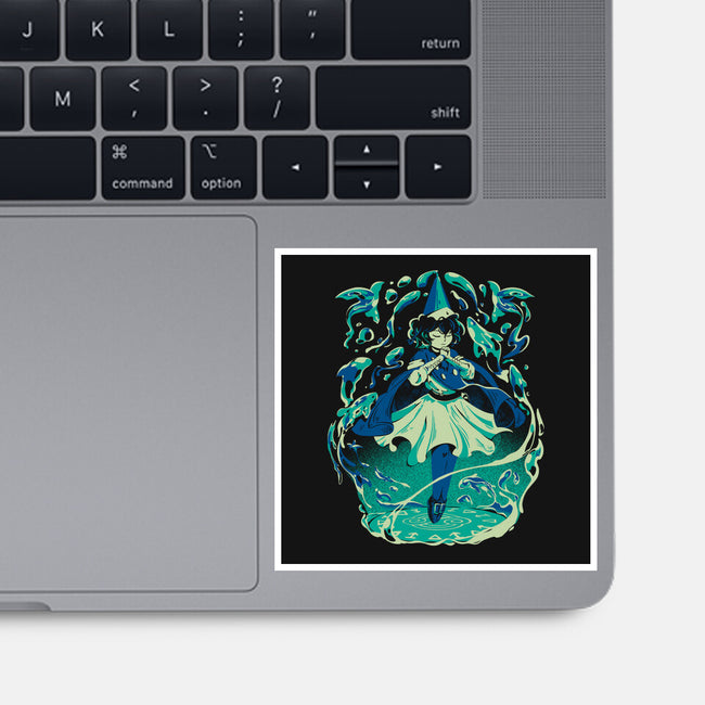 The Water Witch-None-Glossy-Sticker-Estudio Horta
