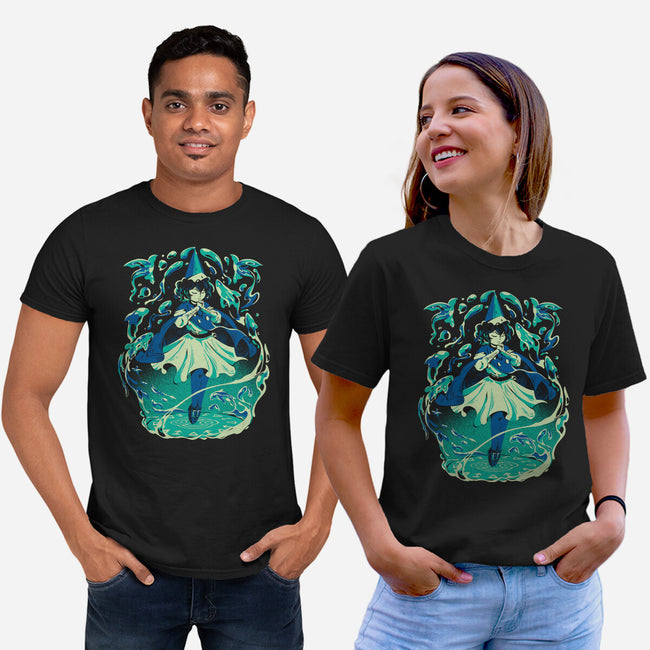 The Water Witch-Unisex-Basic-Tee-Estudio Horta