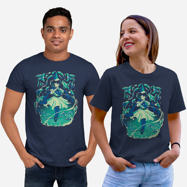The Water Witch-Unisex-Basic-Tee-Estudio Horta