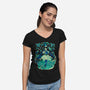 The Water Witch-Womens-V-Neck-Tee-Estudio Horta