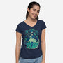 The Water Witch-Womens-V-Neck-Tee-Estudio Horta