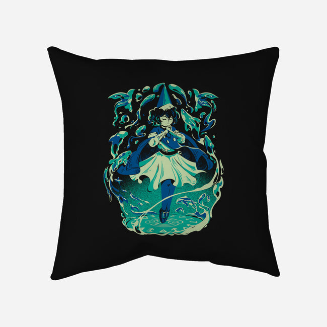 The Water Witch-None-Removable Cover w Insert-Throw Pillow-Estudio Horta
