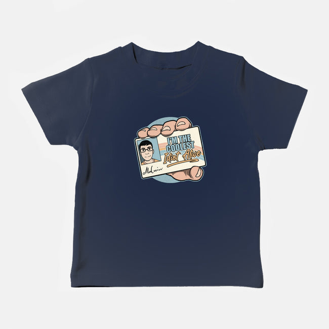 Driver License Idiot Movie-Baby-Basic-Tee-Studio Mootant