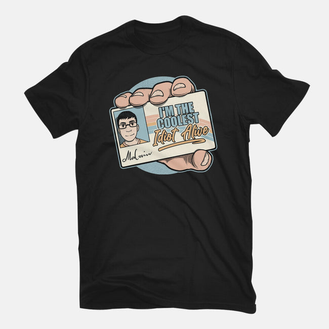 Driver License Idiot Movie-Womens-Fitted-Tee-Studio Mootant