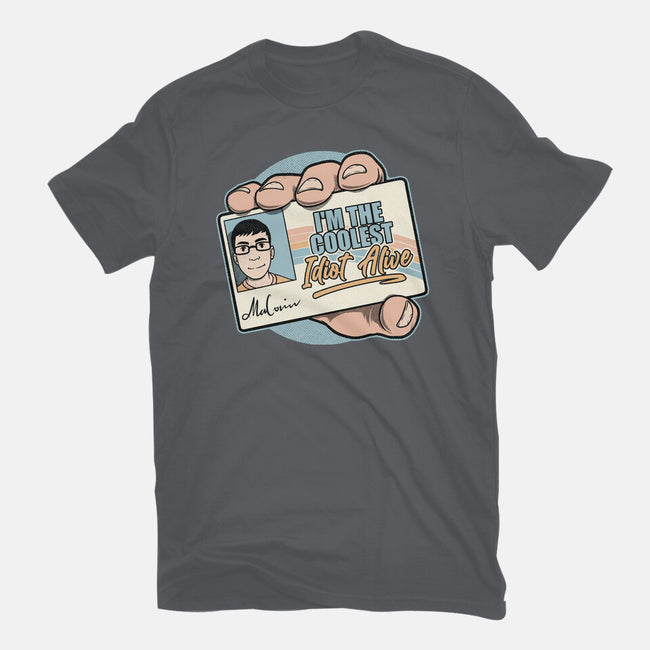 Driver License Idiot Movie-Mens-Basic-Tee-Studio Mootant