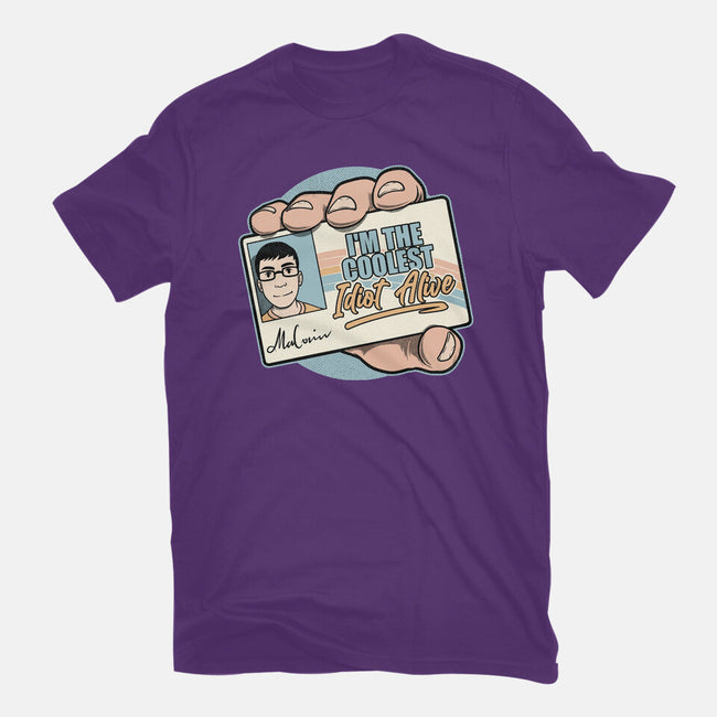 Driver License Idiot Movie-Mens-Basic-Tee-Studio Mootant